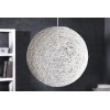 Lustre Cocooning 60cm en blanc