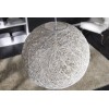 Lustre Cocooning 60cm en blanc