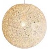 Lustre Cocooning 45cm en blanc