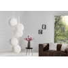 Lustre Cocooning Pearls set de 5 en blanc