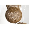 Lustre Cocooning Pearls set de 5 en brun