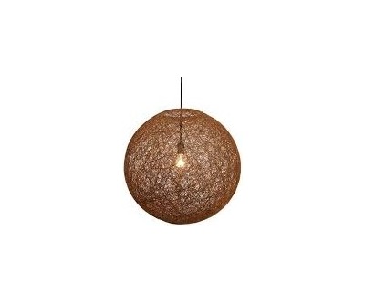 Lustre Cocooning en brun 60cm