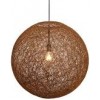 Lustre Cocooning en brun 60cm