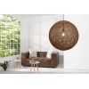 Lustre Cocooning en brun 60cm