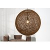 Lustre Cocooning en brun 60cm