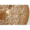 Lustre Cocooning en brun 60cm