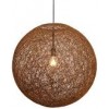 Lustre Cocooning en brun 45cm