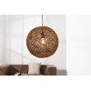 Lustre Cocooning en brun 45cm