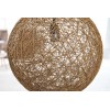 Lustre Cocooning en brun 45cm