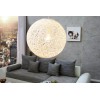 Lustre Cocooning M 35cm en blanc