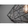 Lustre Cage L en noir