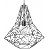 Lustre Cage L en noir