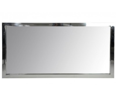 Miroir Rect Acier Inoxydable/Verre Arg 180cm