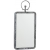 Miroir Rectangulaire Anse Metal/Verre Antique