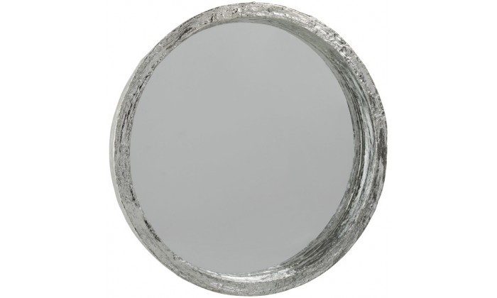 Miroir Resine Argent Large