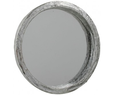 Miroir Resine Argent Medium