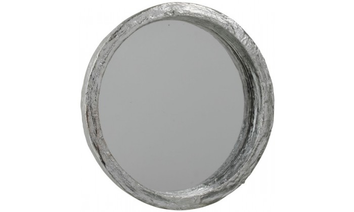 Miroir Resine Argent Medium