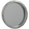 Miroir Resine Argent Medium