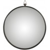 Miroir Bombe Metal Noir Large