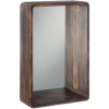 Miroir Rectangulaire Bois Marron Small