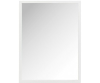 Miroir Rectangulaire Bois Blanc