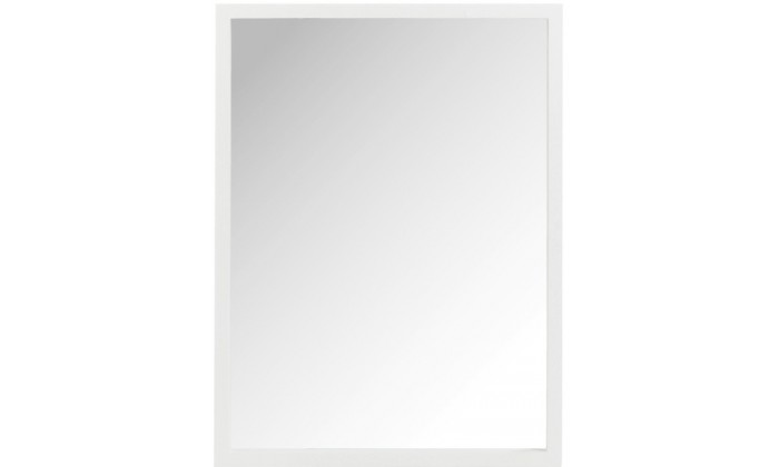 Miroir Rectangulaire Bois Blanc