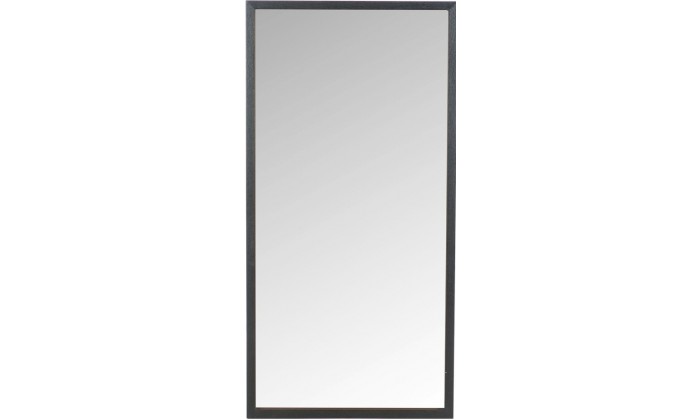 Miroir Rectangulaire Bois Noir 120X60Cm