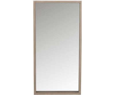 Miroir Rectangulaire Bois Naturel 120X60Cm