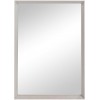 Miroir + Bord Rectangulaire Bois Greige 50X70Cm