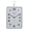Horloge Rectangulaire Metal Blanc Verre Large