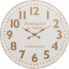 Horloge Antiquite De Paris Bois Blanc/Or Large
