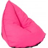 Pouf Poire Triangulaire Polyester Rose