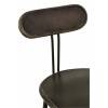 Tabouret De Bar Industriel Metal Noir