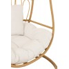 Chaise Suspendu Cosy Acier Naturel