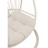 Chaise Suspendu Enfant Cosy Acier Blanc