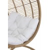 Chaise Suspendue Rond Acier Naturel