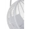 Chaise Suspendue Rond Acier Blanc