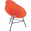 Chaise Poire Metal/Plastique Rouge