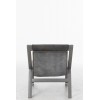 Chaise+Coussin Rotin/Metal Naturelle