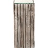 Socle Carre Morceaux Bois/Verre Grey Wash