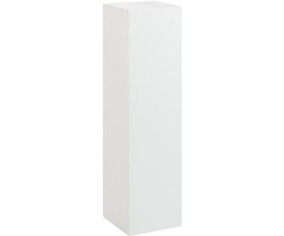 Socle Carre Bois Blanc Medium