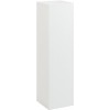 Socle Carre Bois Blanc Medium