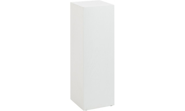 Socle Carre Bois Blanc Small