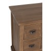 Commode 18 Tiroirs Bois Marron