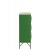 Armoire 9 Portes Metal Vert