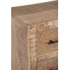 Armoire 20 Tiroirs Rectangulaire Bois Naturel