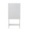 Armoire Animaux Safari 2 Portes Fer/Verre Noir