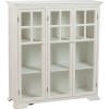 Armoire 3 Portes + 2 Planches Bois Creme