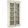 Vitrine 4 Planches/Gaze Bois Creme 110X45X195Cm