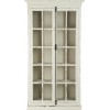 Vitrine 4 Planches/Gaze Bois Creme 110X45X195Cm